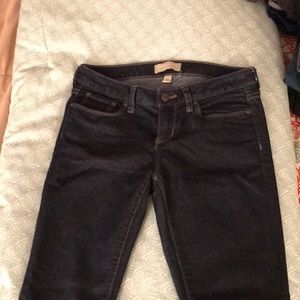 Banana straight dark leg jean size 4